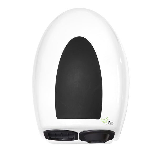 iAm Sanitising Hand Dryer White