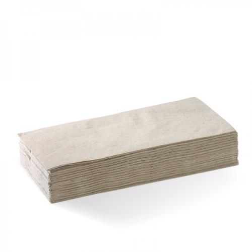 Serv. DINNER Kraft QUILTED 2ply 8fold ENVIROWARE x 100/pkt