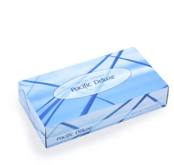 Facial Tissues DF100 Pacific Deluxe 100 sheets x 48 packets