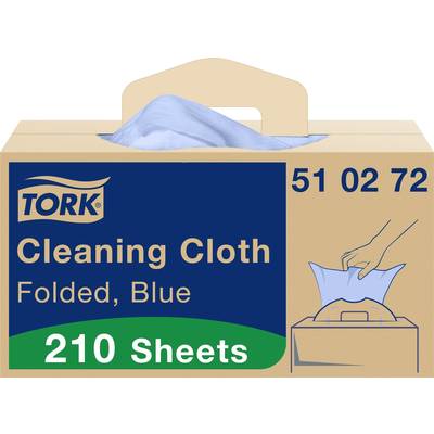 Cloths MULTIPURPOSE BLUE 1ply x 210 510272