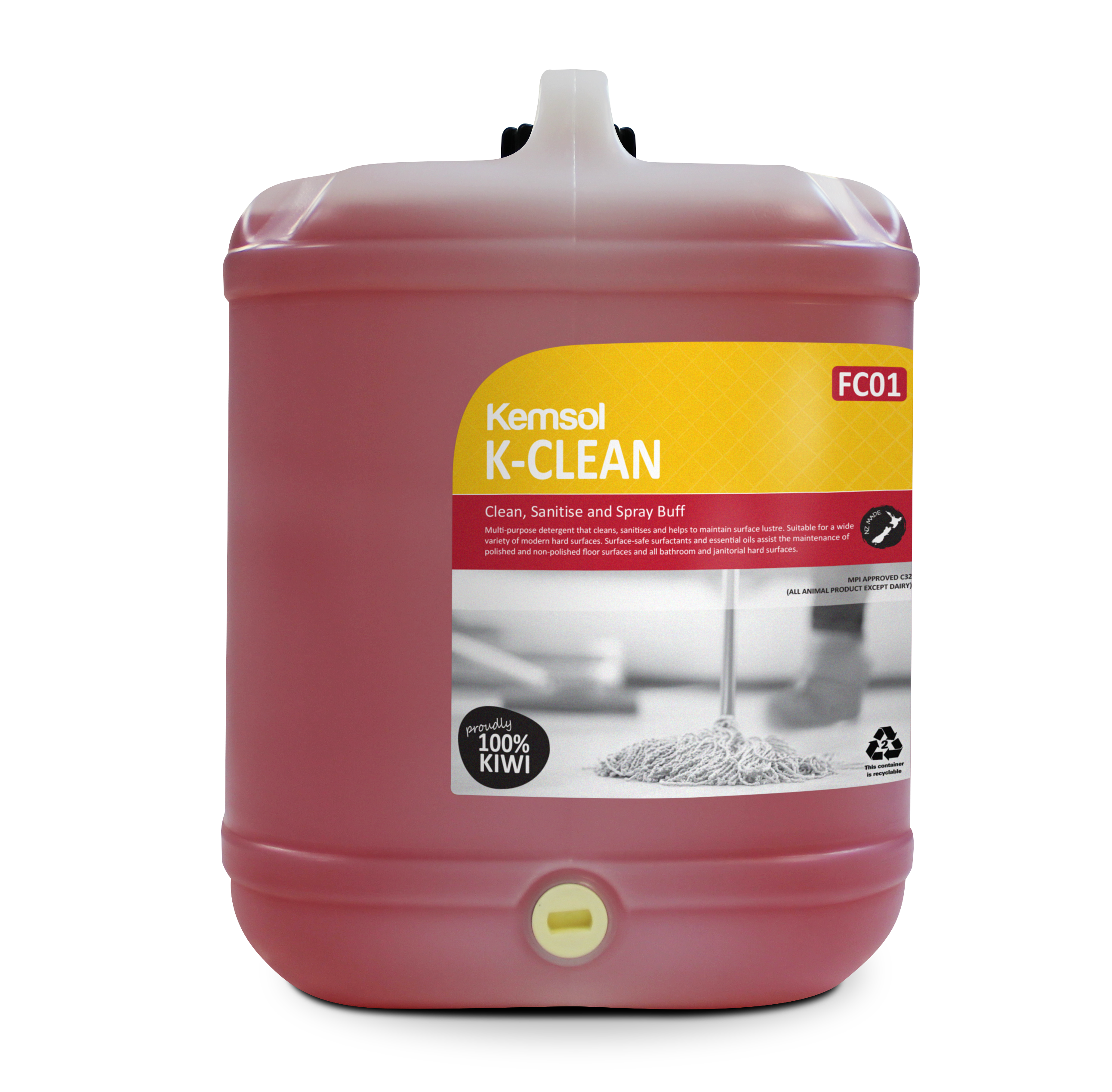 KCLEAN Clean Sanitise and Spray Buff 20L