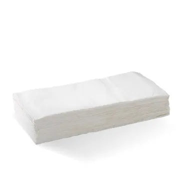 Serv. DINNER Bio White 2ply 8fold x 1000 L-DN1/8-W