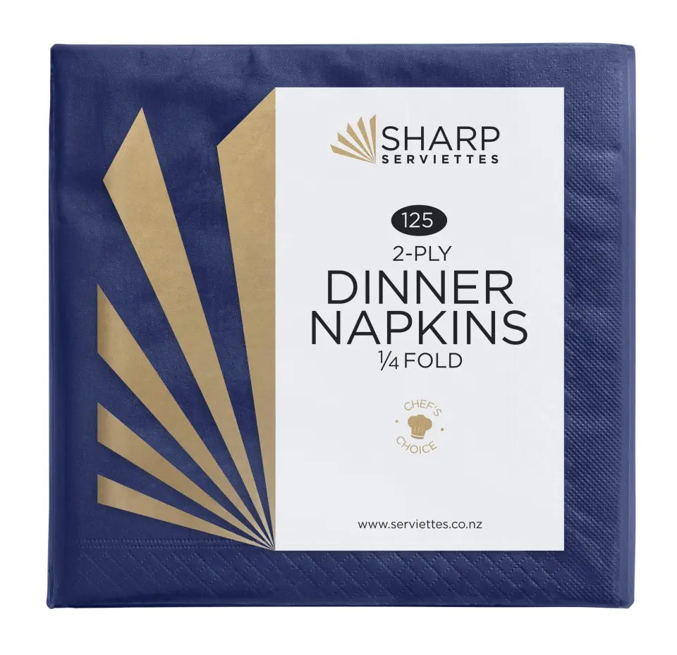 Serv. SHARP LUNCH 2ply 4fold Blue x 3000