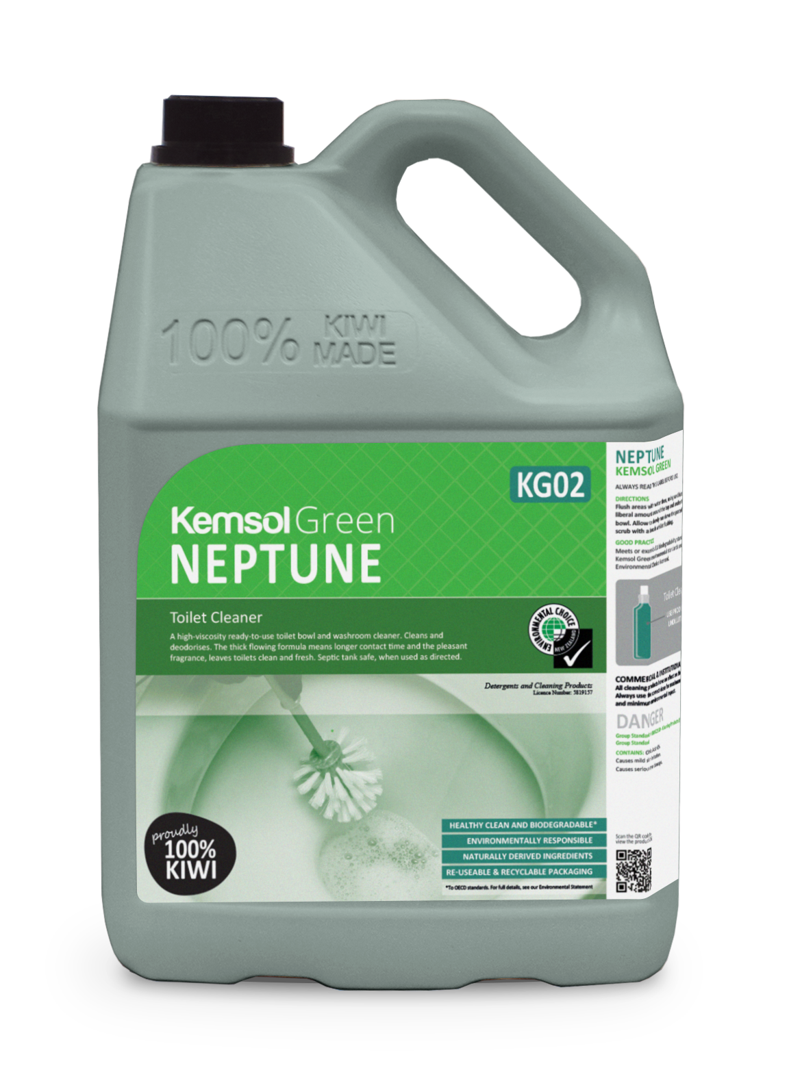 Green NEPTUNE Toilet Bowl Cleaner 20L