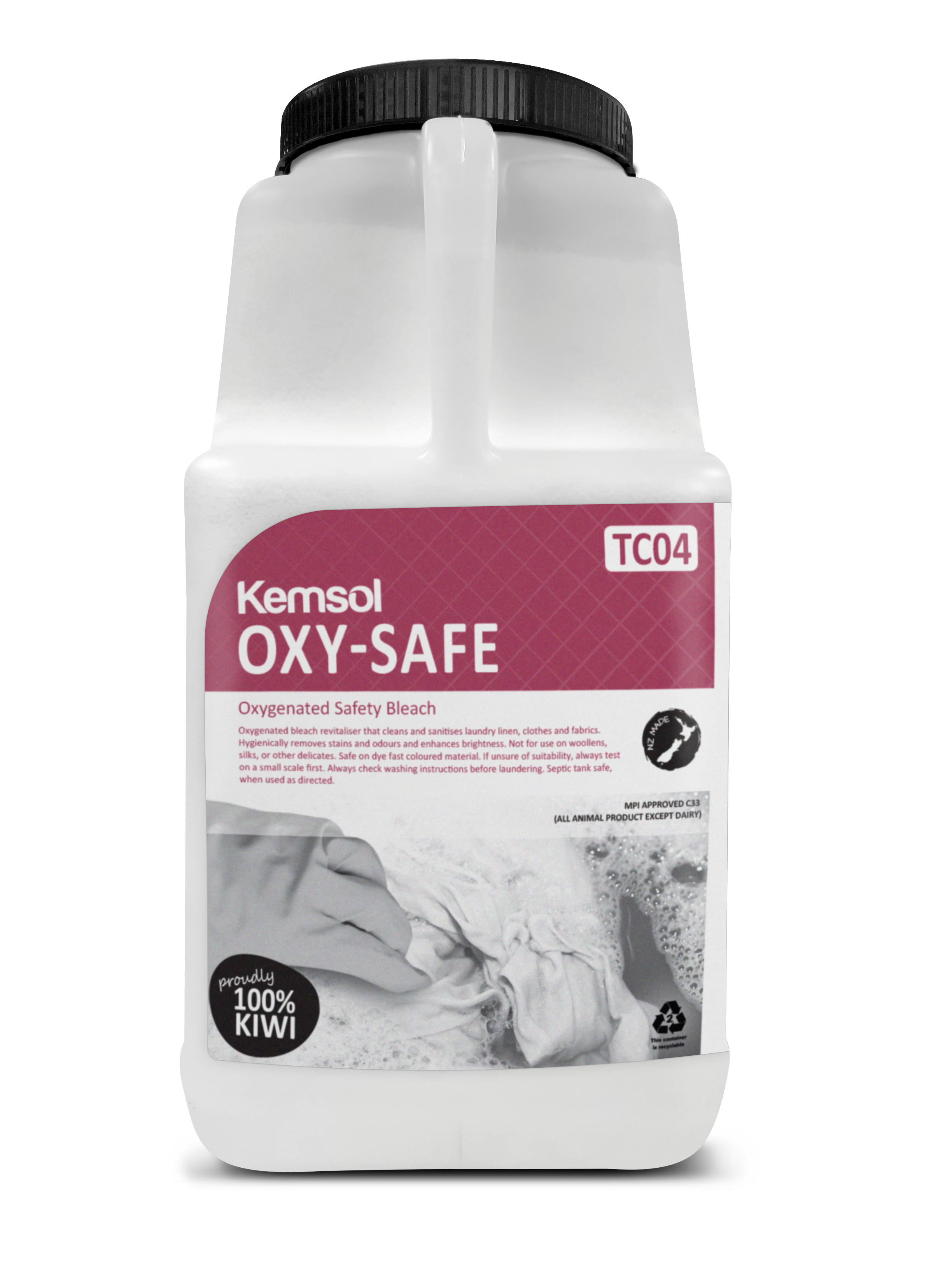 OXYSAFE Heavy Duty Oxygen Bleach Powder 5KG Pot