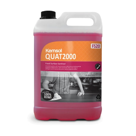QUAT 2000 Food Surface Sanitiser 5L