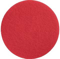 MOTORSCRUBBER Red Polishing Pad 18cm 5/pkt