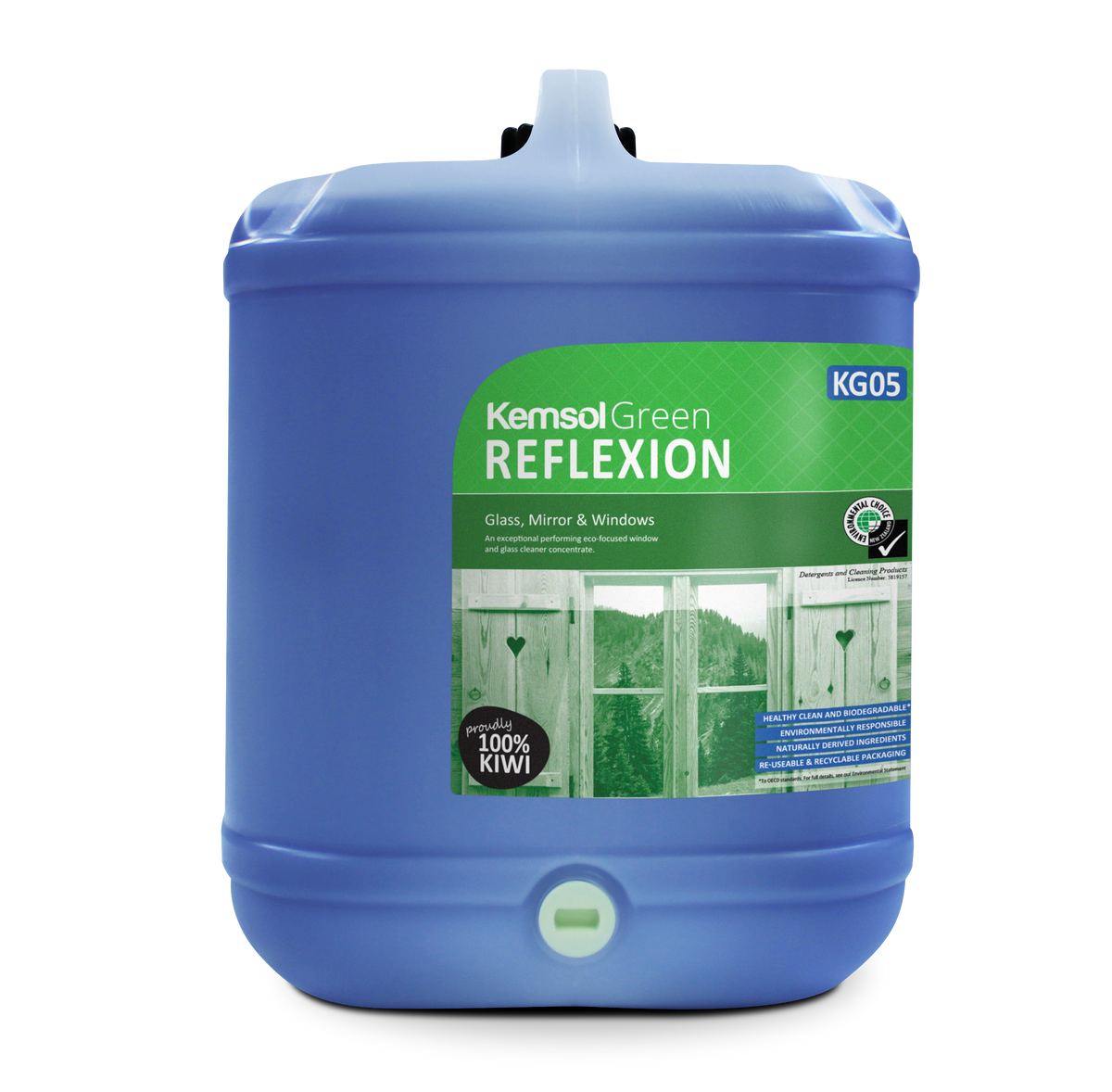 Reflections Window Cleaner Green REFLEXION Window and Glass Cleaner 20L – Northland Cleaning Supplies