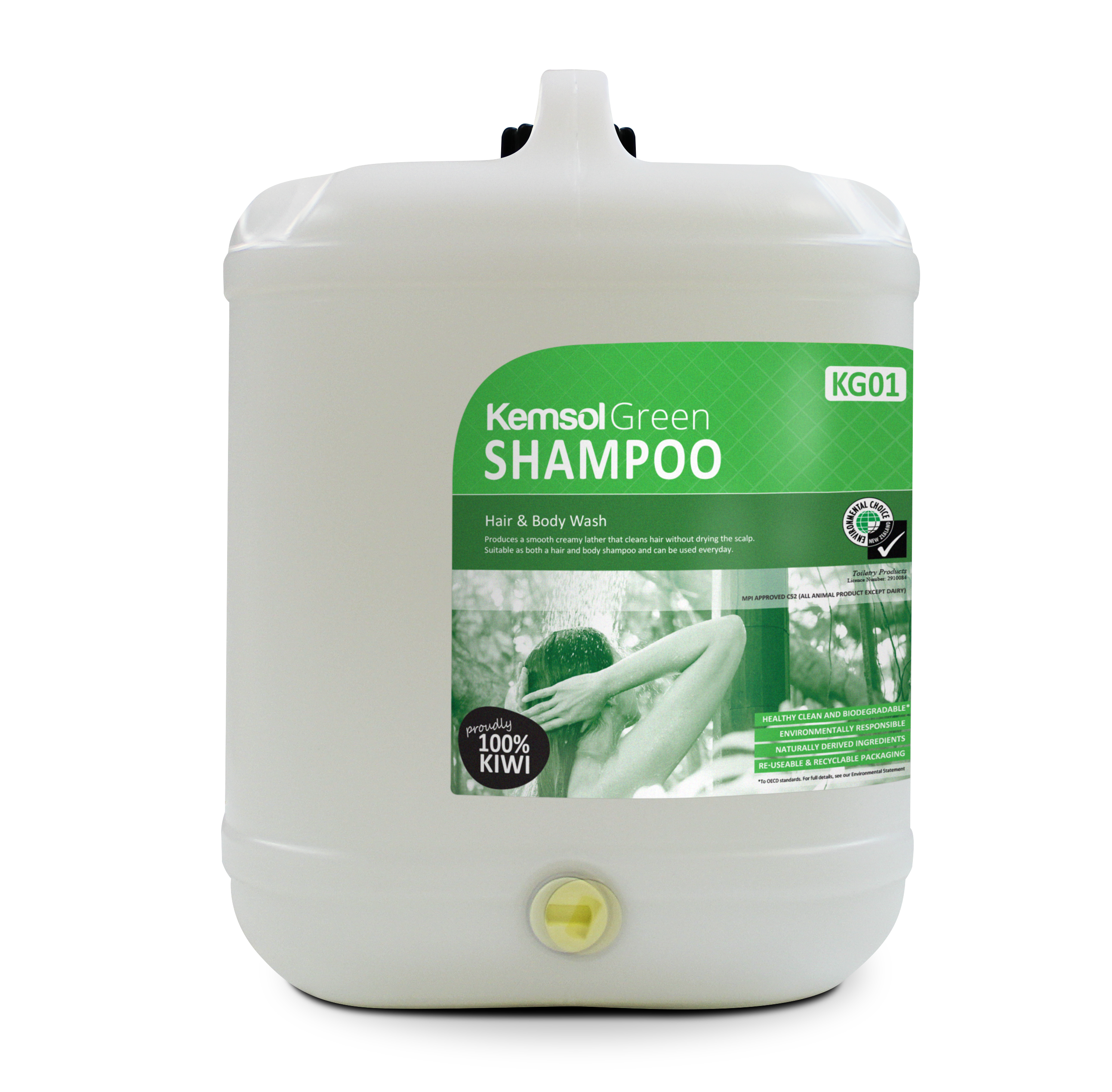 Green SHAMPOO Hair & Body Wash 20L