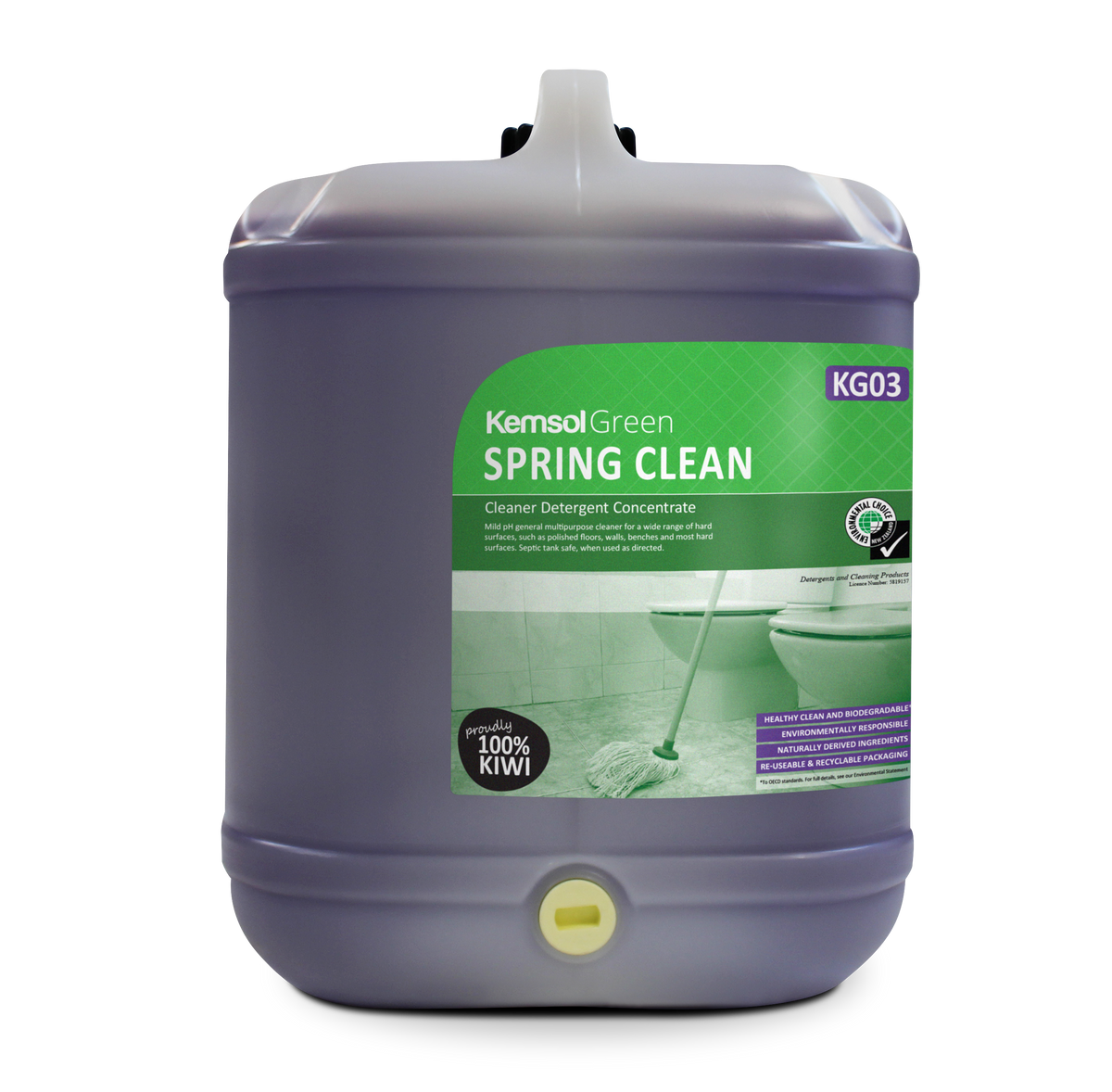 Pure Clean Spring Green SPRING CLEAN Neutral Multipurpose 20L – Northland Cleaning Supplies