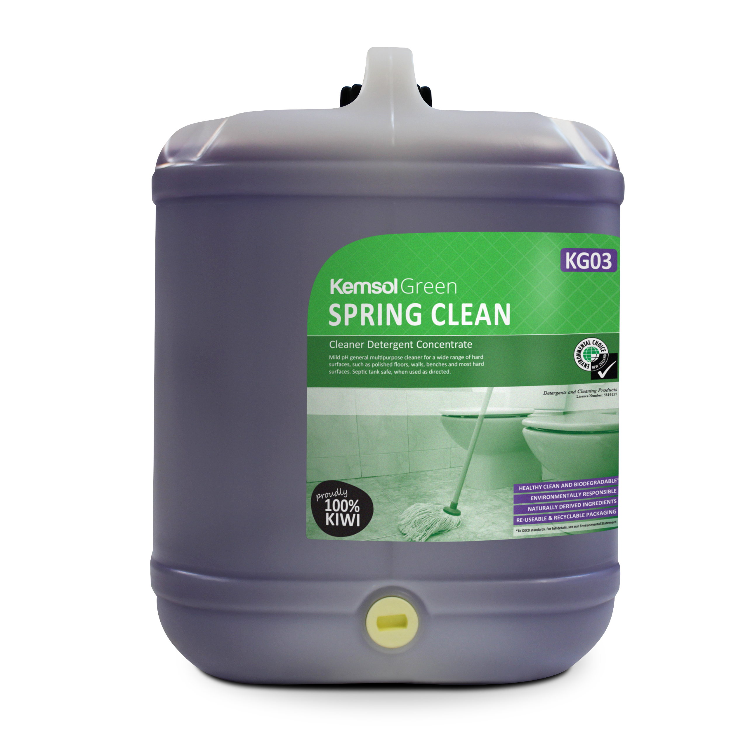Green SPRING CLEAN Neutral Multipurpose 20L