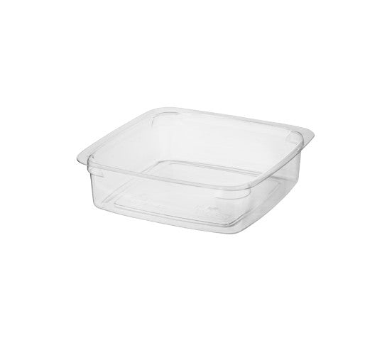 Container Square 125ml Castaway Plastic 500/ctn