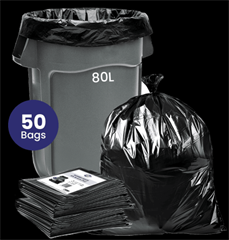 Rubbish Bag 80L Flat 760x960 SRUBH080 x 250
