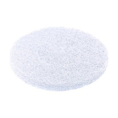 MOTORSCRUBBER White Buffing Pad 18cm 5/pkt